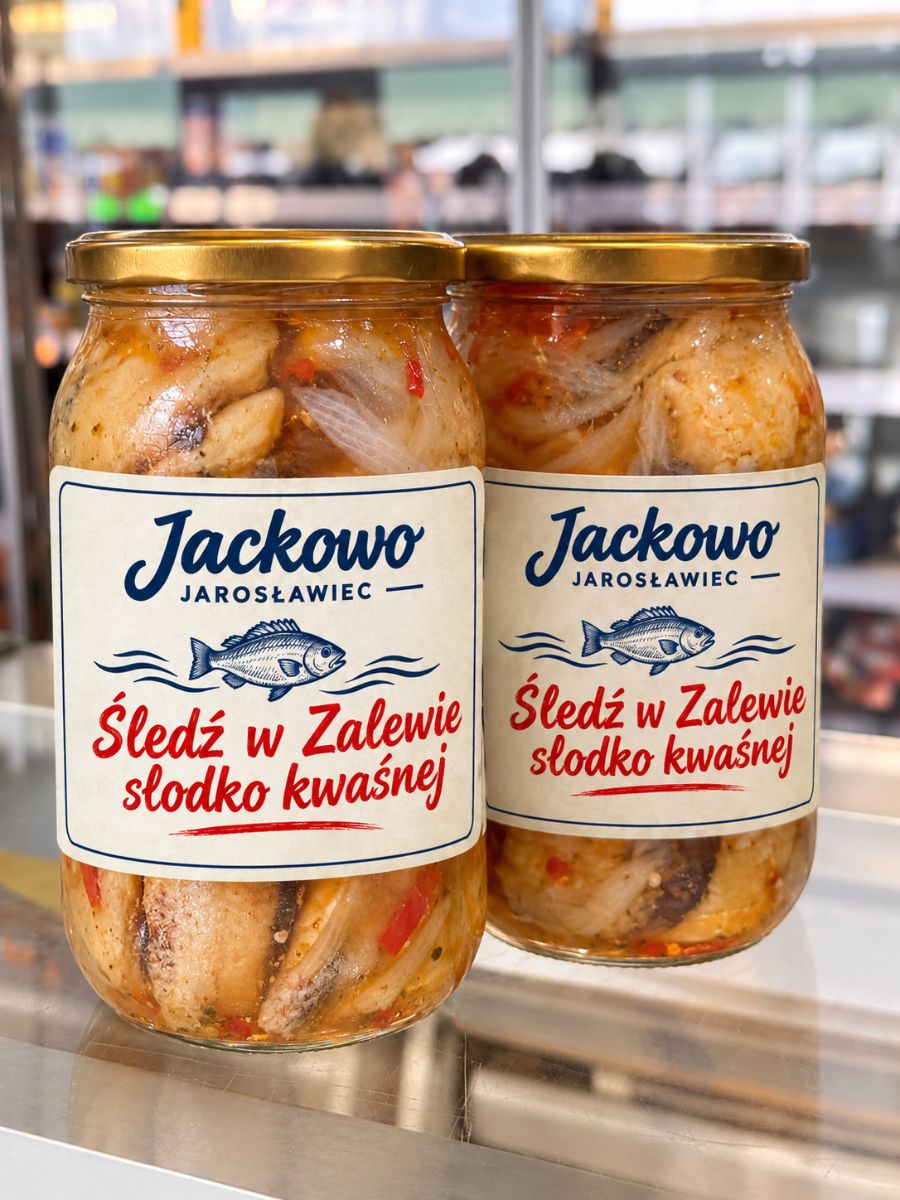 Śledź Opiekany w Zalewie słodko kwaśnej
