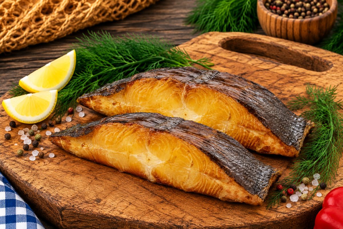 Halibut wędzony
